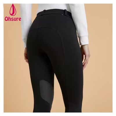 Pantalon d'équitation taille haute OEM, pantalon d'équitation respirant, culotte de cheval antidérapante, tenue d'équitation