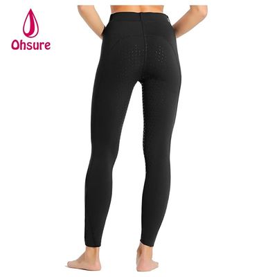 Personnaliser le pantalon d'équitation Fitness de haute qualité avec patch au genou, respirant, culotte d'équitation