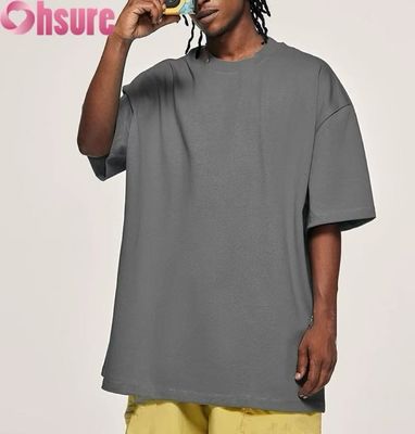T-shirt en coton 100%, col breathable, tee à manches courtes, logo personnalisé OEM en gros