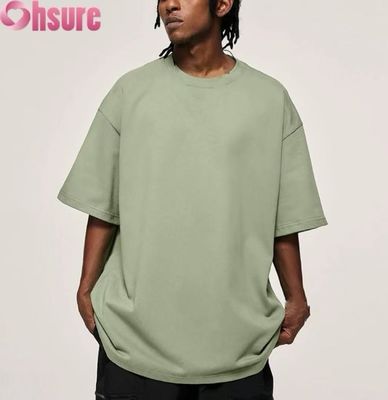 T-shirt en coton 100%, col breathable, tee à manches courtes, logo personnalisé OEM en gros