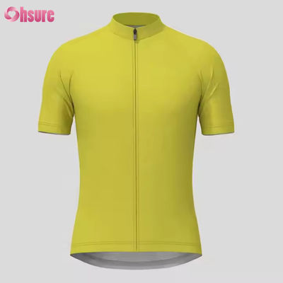 Des maillots de cyclisme colorés sur mesure Vêtements de cyclisme chemises pour les sports actifs
