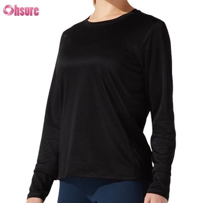 T-shirt en coton sur mesure à manches longues