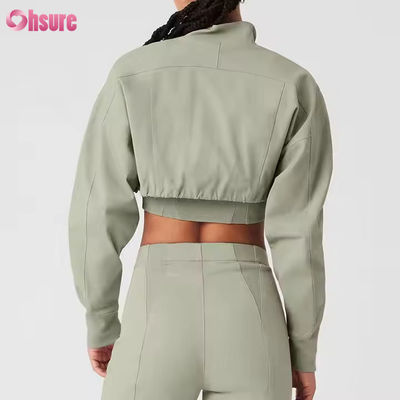 Vêtement de moto à fermeture à glissière pour femmes Vêtement de moto de style culture pour moto de plein air