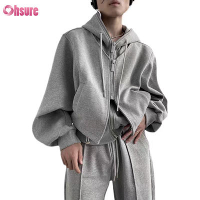 Fabricant de sweat à capuche avec logo personnalisé, sweat à capuche pour couple, mode décontractée automne hiver, sweat à capuche unisexe