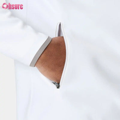 Polyester de haute qualité pulls de sport pour hommes hoodie demi-coupette design imperméable à l'eau et de performance légère modèle solide