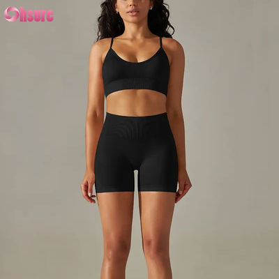 Pantalon de sport taille haute pour femmes, tendance, en vente, sans couture, vêtements de sport et de fitness, yoga, entraînement, leggings de yoga, soutien-gorge de sport