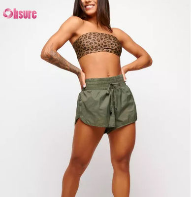 Nouveau short de yoga respirant et ample anti-remontée, course et loisirs en plein air, 100% nylon, short de sport pour femmes, short chaud sain