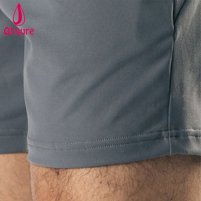 Shorts de sport pour hommes, entraînement en salle de sport, poches avant profondes, extensible dans les quatre sens, matériau léger, design de logo personnalisé par le fabricant d'équipement d'origine