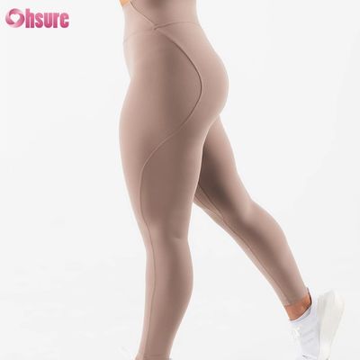Des leggings de sport élastiques haute taille et gymnastique pour femmes