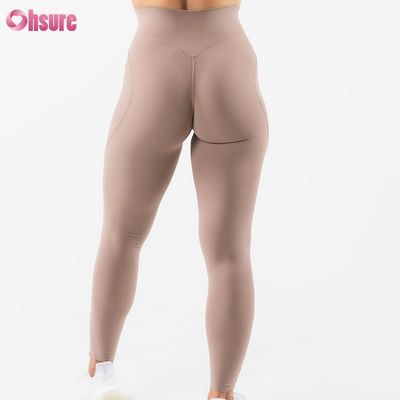 Des leggings de sport élastiques haute taille et gymnastique pour femmes