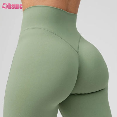 Vente à chaud Haute taille entraînement Yoga Leggings solide pour les femmes Sports Pantalon personnalisé Yoga porter la nouvelle mode haute qualité pour les femmes