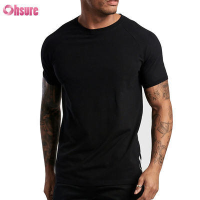 Grossiste  T-shirt de sport  T-shirt de sport personnalisé pour hommes - 100% coton, mélange de spandex, course à pied, tenue décontractée de gym, manches courtes