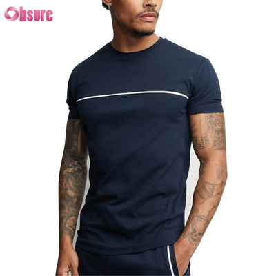 Grossiste  T-shirt de sport  T-shirt de sport personnalisé pour hommes - 100% coton, mélange de spandex, course à pied, tenue décontractée de gym, manches courtes