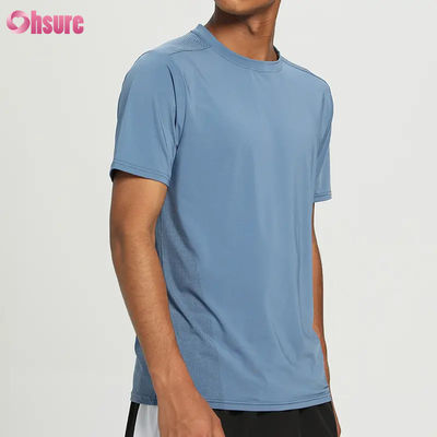 Vêtements de sport à manches courtes légers, légers, respirants, minces, hommes, T-shirts