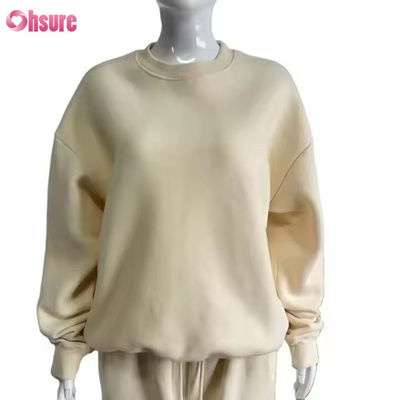 Ensemble 2 pièces de survêtement décontracté grande taille pour femmes : sweat-shirt et pantalon de jogging évasé à jambes larges