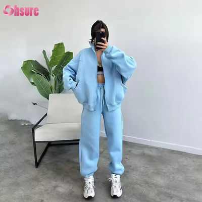 Ensemble de pulls de cardigan pour femmes d'hiver Collier de tortue Yoga Sports Confortables Pantalon chaud Outdoor Leisure Fitness Set