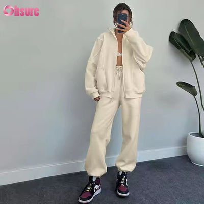 Ensemble de pulls de cardigan pour femmes d'hiver Collier de tortue Yoga Sports Confortables Pantalon chaud Outdoor Leisure Fitness Set
