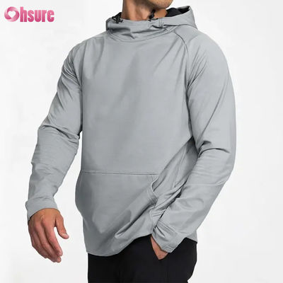 Vêtements à capuche à imprimer sur mesure en gros pour hommes
