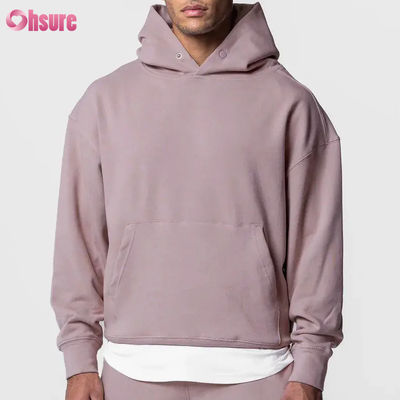 Vente chaude Sweat-shirt à manches longues en coton massif à 100%