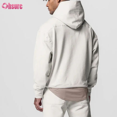 Vente chaude Sweat-shirt à manches longues en coton massif à 100%