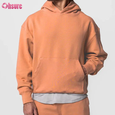 Vente chaude Sweat-shirt à manches longues en coton massif à 100%
