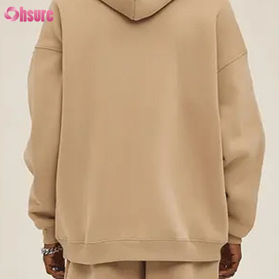 Vêtements de laine surdimensionnés Sweat-shirts pour hommes Sweat-shirts à manches longues Cou coton Jersey en tissu Vêtement d'hiver pour hommes