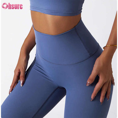 Legging de yoga taille haute effet push-up, sans couture, squatproof, pour le cyclisme et la course à pied en extérieur, doux pour la peau, collant d'entraînement
