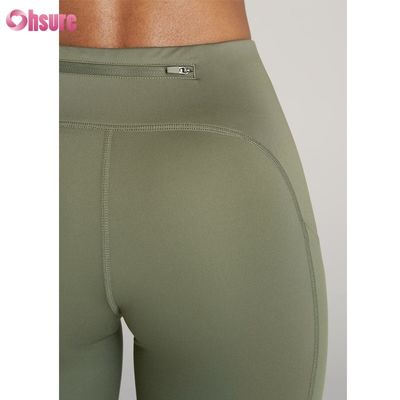 Leggings de sport texturés, pantalon de yoga fitness, pantalon de sport avec fermeture éclair, leggings de yoga sport pour femmes