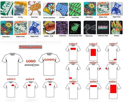 ODM 220 GSM 100% Coton Uni Manches Courtes Surdimensionné Homme Épais T-shirt Poids Lourd Essentiels T-shirt vierge Logo Personnalisé Sport