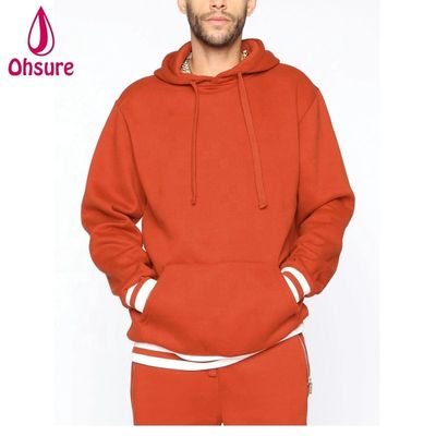Vente à chaud 100% coton lavé à l'acide surdimensionné personnalisé logo privé Box Fit Hoodie pour hommes