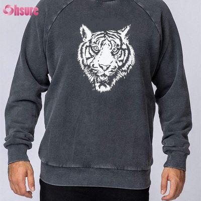 Sweat-shirts à col ras du cou Pulls décontractés Hommes Sweat à capuche Imprimé Haute qualité Coton Molleton Vêtements d'hiver pour hommes Tissu jersey Tricoté