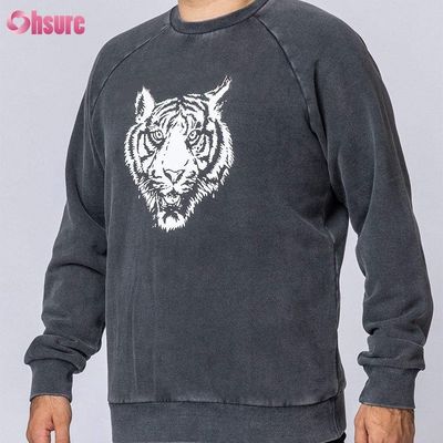 Sweat-shirts à col ras du cou Pulls décontractés Hommes Sweat à capuche Imprimé Haute qualité Coton Molleton Vêtements d'hiver pour hommes Tissu jersey Tricoté