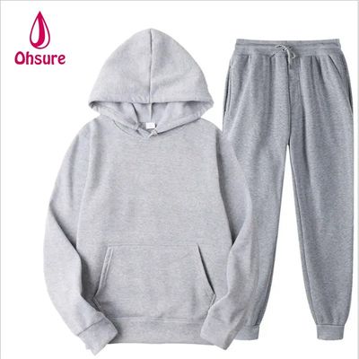 Costume de sport décontracté de base épaule trop grande sweat-shirt et pantalon de jogging pour hommes ensemble de maillots de sport pour femmes
