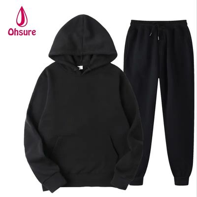 Costume de sport décontracté de base épaule trop grande sweat-shirt et pantalon de jogging pour hommes ensemble de maillots de sport pour femmes