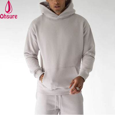Sweat à capuche décontracté épais de haute qualité, sweat-shirt en polaire de couleur unie, basique pour hommes