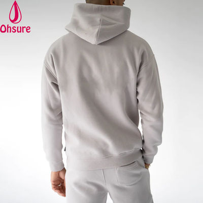 Sweat à capuche décontracté épais de haute qualité, sweat-shirt en polaire de couleur unie, basique pour hommes