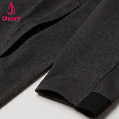 Vente à chaud Hoodie de yoga pour hommes à capuchon à mousse sèche à mailles enduites en capuchon régulier adapté à l'entraînement en salle de gym Logo personnalisé motif solide automne