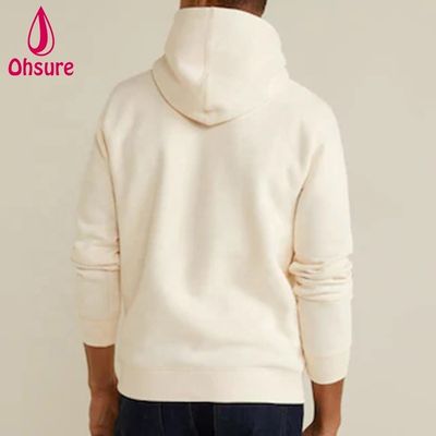 Sweat à capuche écologique en coton de haute qualité pour hommes, pulls décontractés, sports, gymnase, survêtement uni pour hommes
