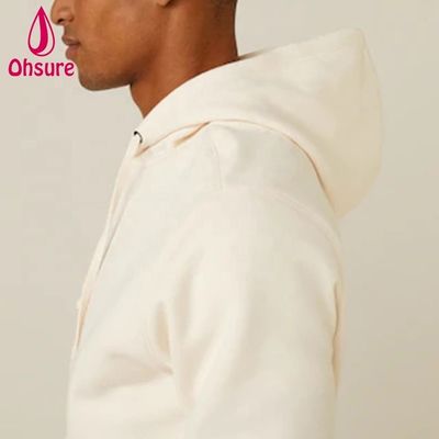 Sweat à capuche écologique en coton de haute qualité pour hommes, pulls décontractés, sports, gymnase, survêtement uni pour hommes