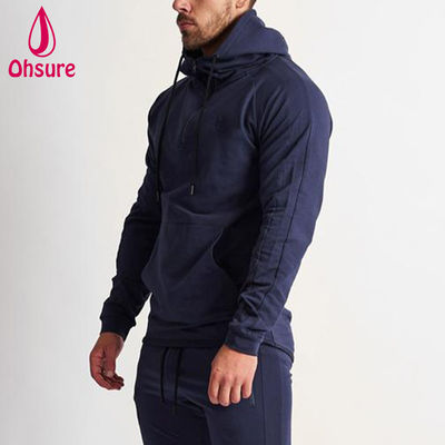 Sweat-shirt à capuche de sport pour homme du fabricant, chaud en hiver, pour la course à pied et le fitness, avec fermeture éclair et motif imprimé