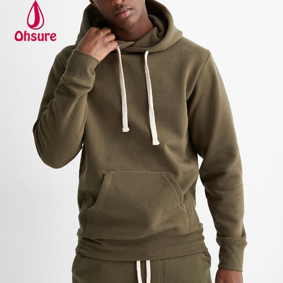 Hoodie écologique de haute qualité vêtements de sport sur mesure Hommes Hoodies Sweatshirts Sweatsuit Hommes Gym Hoodie avec la corde