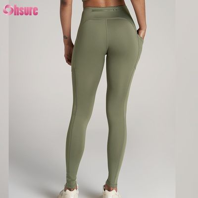 Leggings de yoga grande taille avec poche zippée au dos, absorbant l'humidité et à séchage rapide pour femmes