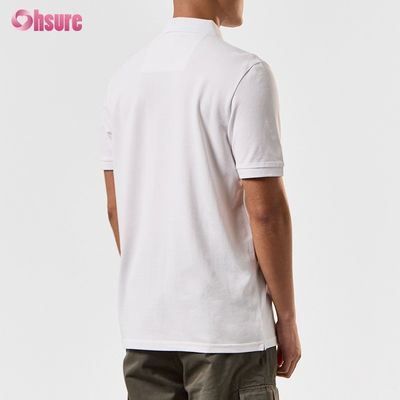 T-shirts Polo Homme Personnalisés 100% Coton Imprimé Sur Mesure Oversize T-shirt Lourd Uni