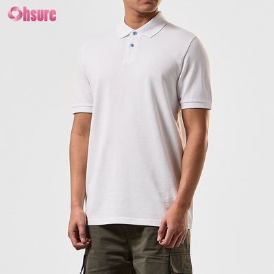 T-shirts Polo Homme Personnalisés 100% Coton Imprimé Sur Mesure Oversize T-shirt Lourd Uni