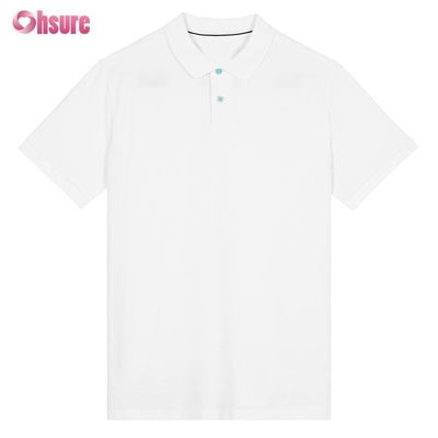 T-shirts Polo Homme Personnalisés 100% Coton Imprimé Sur Mesure Oversize T-shirt Lourd Uni