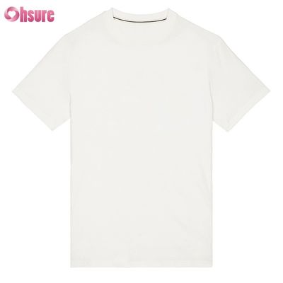 T-shirt vierge surdimensionné 180-300GSM épais personnalisé 100% coton Imprimé personnalisé Homme T-shirts