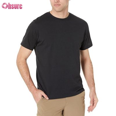 Vente à chaud T-shirt à manches courtes O-neck T-shirt à tricot blanc pour hommes