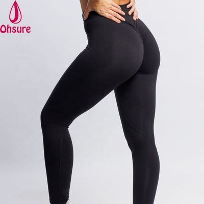 Hot Push Up Élastique Casual Exercice Fitness Sexy Scrunch Butt Leggings Femmes