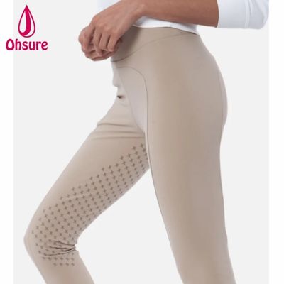 Collant d'équitation pour femmes taille haute personnalisés de qualité supérieure avec silicone
