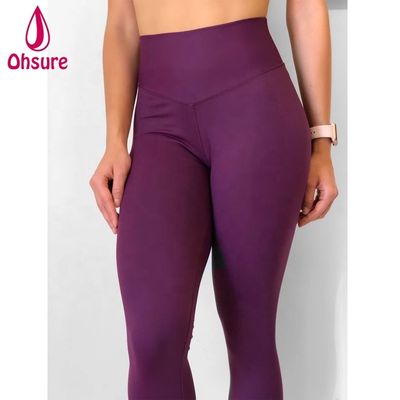 Des collants de gym de haute qualité pour femmes, des collants de gym de compression, des collants d'entraînement pour fesses, des collants de yoga sur mesure, des collants de yoga à haute taille, des pantalons de yoga en nylon spandex.